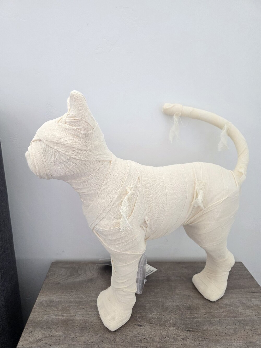 Martha Stewart Halloween Mummy Cat Light Up Decor New - Picture 9 of 9